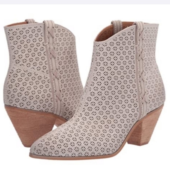 Frye Shoes - FRYE Maley Perforated Ankle Boots Leather Designer Shoes $629
